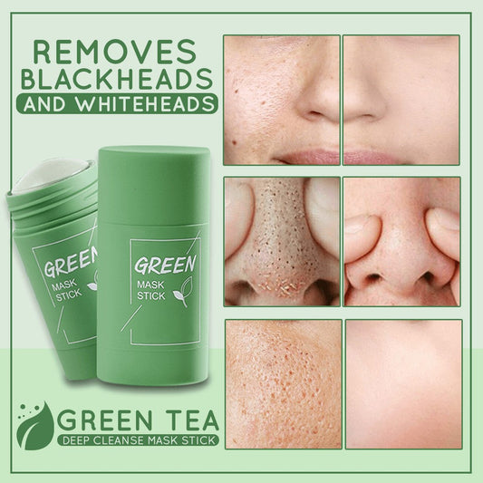 Green Tea Mask Acne remove blackheads Cleansing Beauty Skin Moisturizing Hydrating Whitening